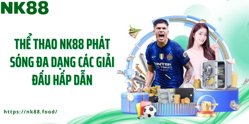Thể thao NK88 phát sóng đa dạng các giải đấu hấp dẫn